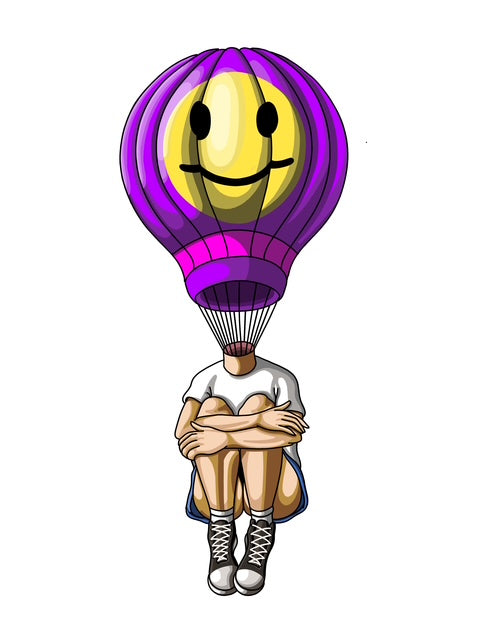 Day Dreaming Sticker