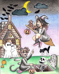 Halloween Nights Print