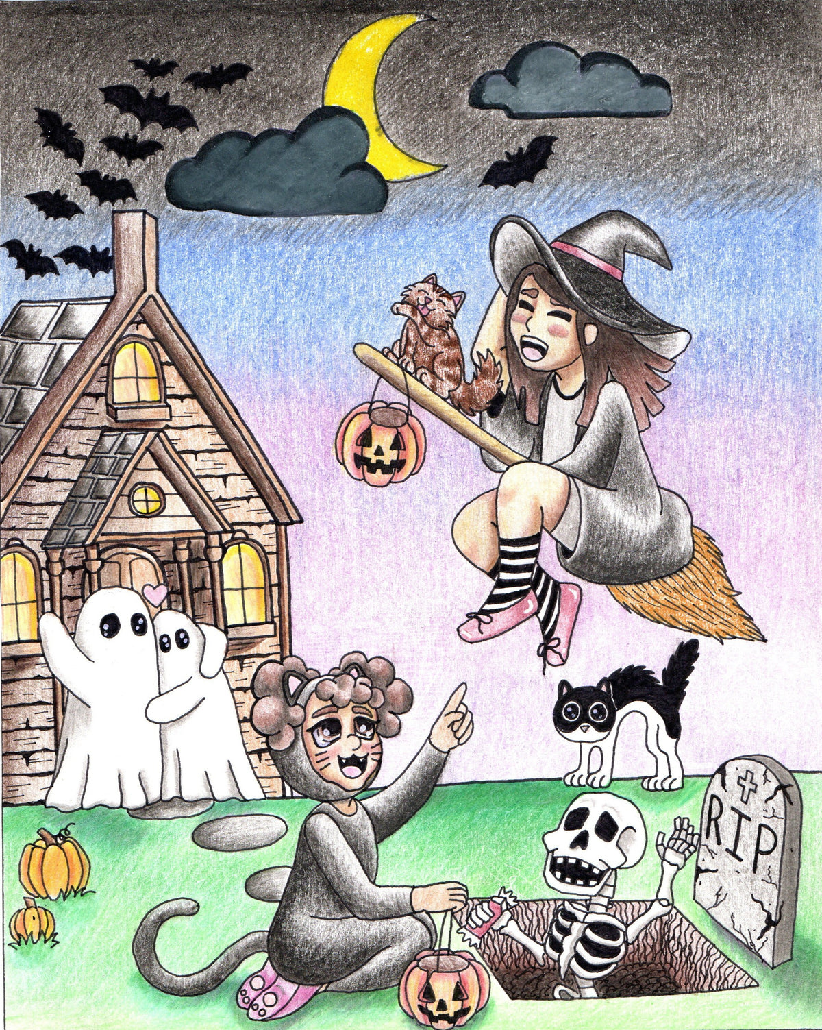 Halloween Nights Print