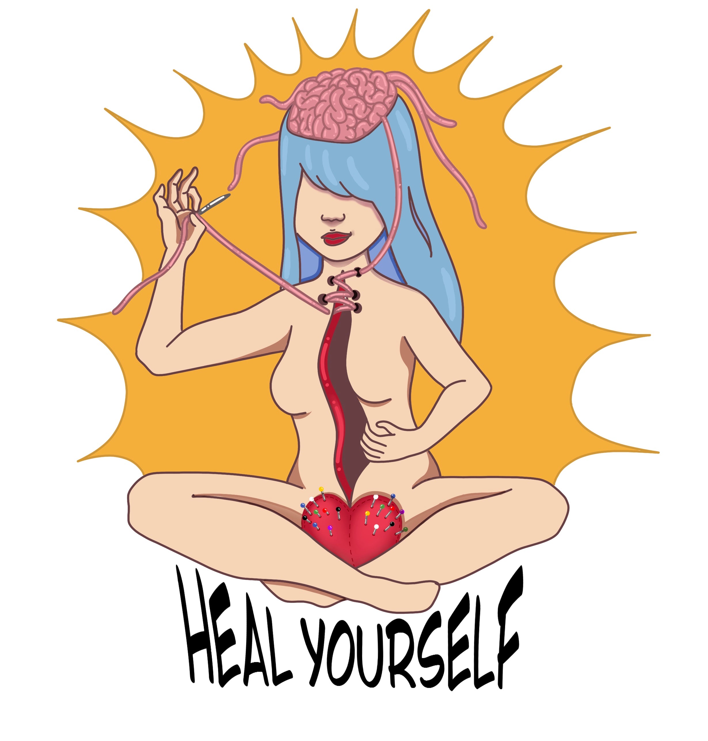 Heal Yourself Sticker
