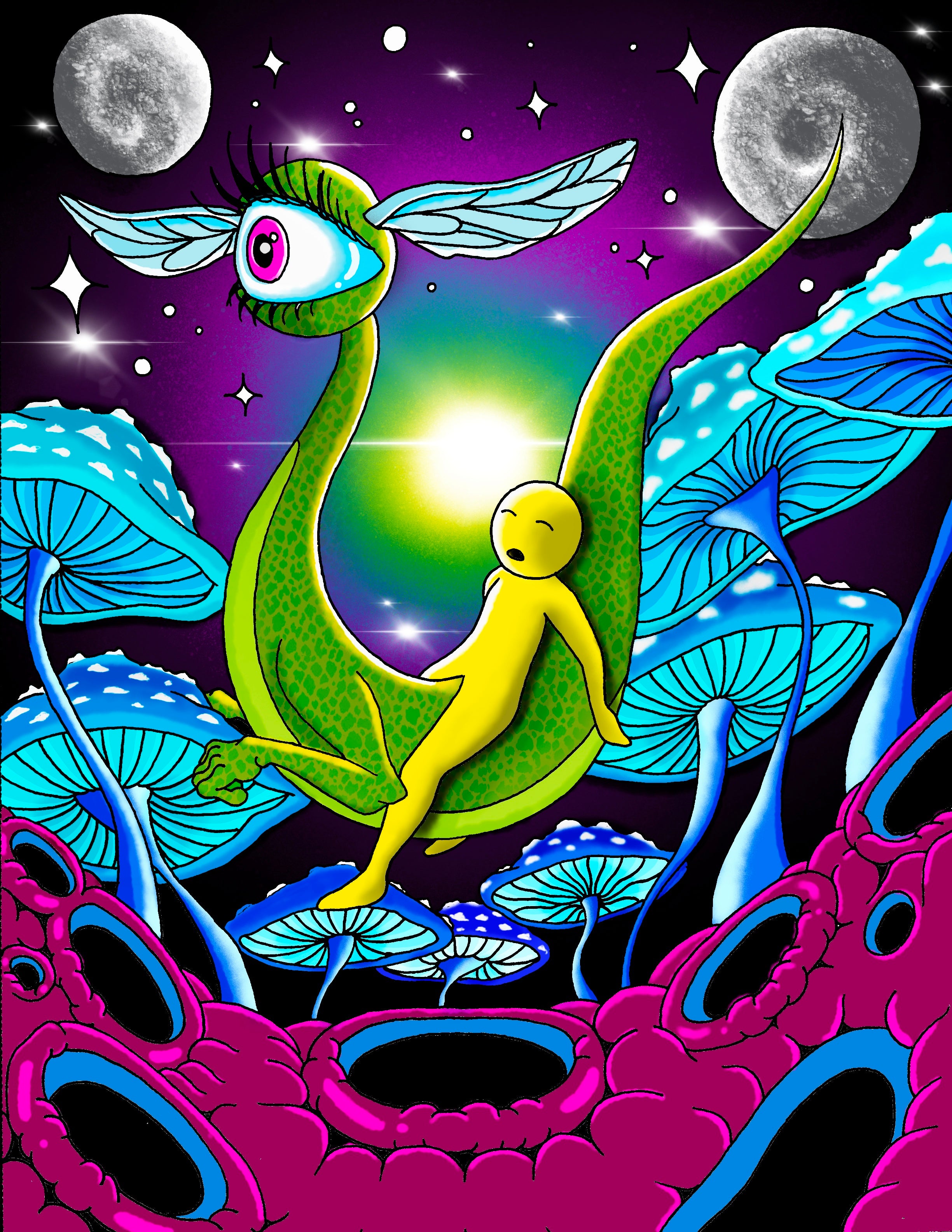 Spaced Out Print